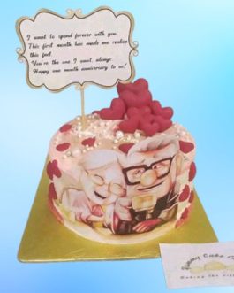 Couple Theme Cake