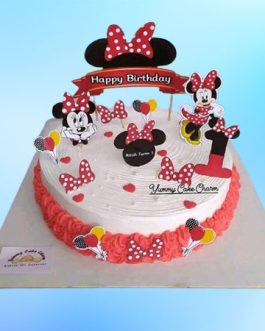 Micky Mouse Theme Cake